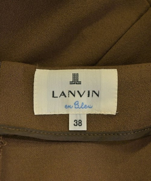 LANVIN en bleu ชุดเดรส