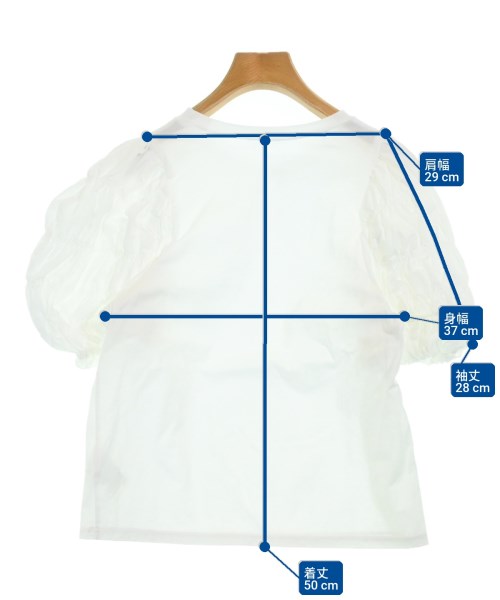 LANVIN en bleu เสื้อยืด/เสื้อท็อปส์