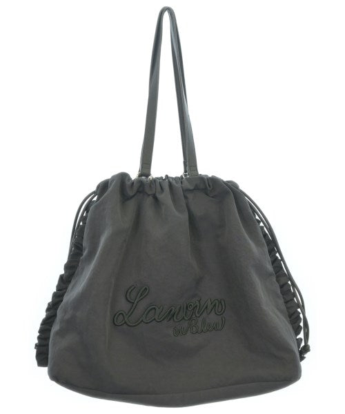 LANVIN en bleu กระเป๋าถือขนาดใหญ่