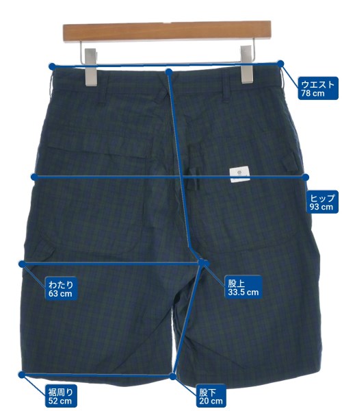 Engineered Garments กางเกงขาสั้น