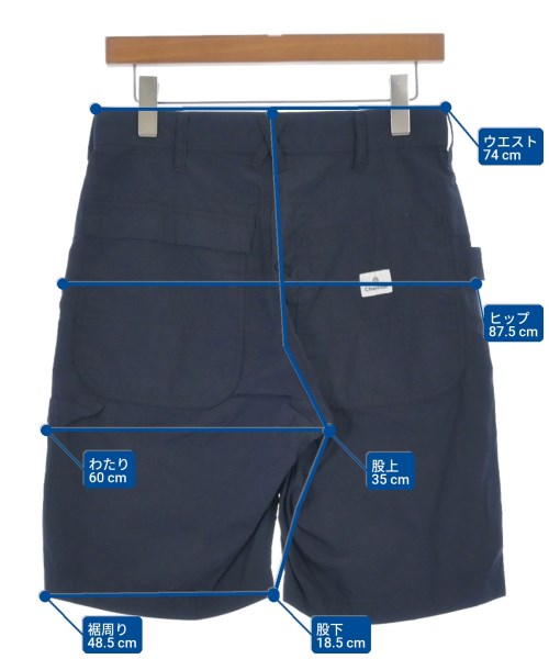 Engineered Garments กางเกงขาสั้น