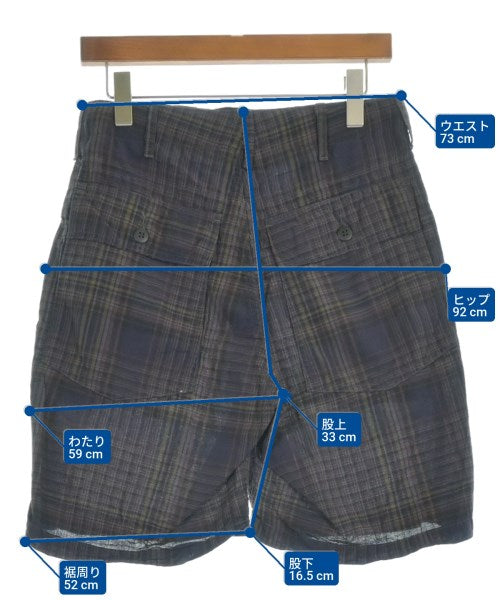 Engineered Garments กางเกงขาสั้น