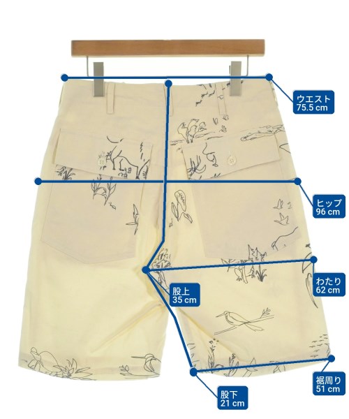 Engineered Garments กางเกงขาสั้น