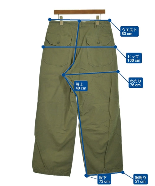 Engineered Garments กางเกงมีกระเป๋าข้างกางเกง2-4 กระเป๋า