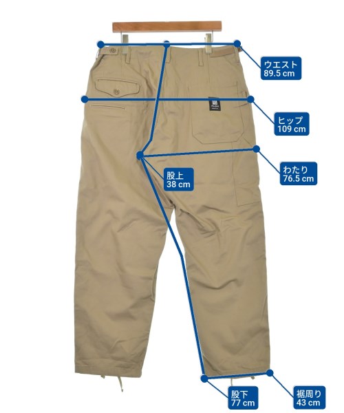 Engineered Garments กางเกงมีกระเป๋าข้างกางเกง2-4 กระเป๋า