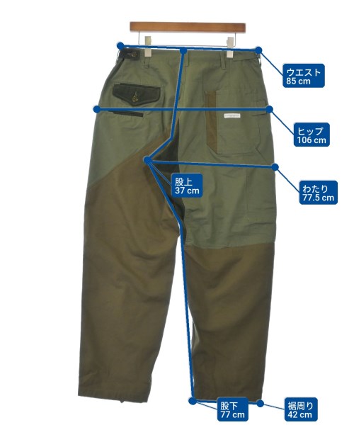 Engineered Garments กางเกงมีกระเป๋าข้างกางเกง2-4 กระเป๋า