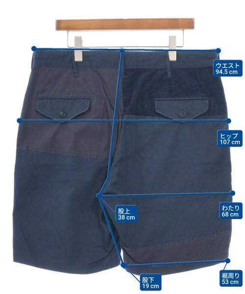 Engineered Garments กางเกงขาสั้น