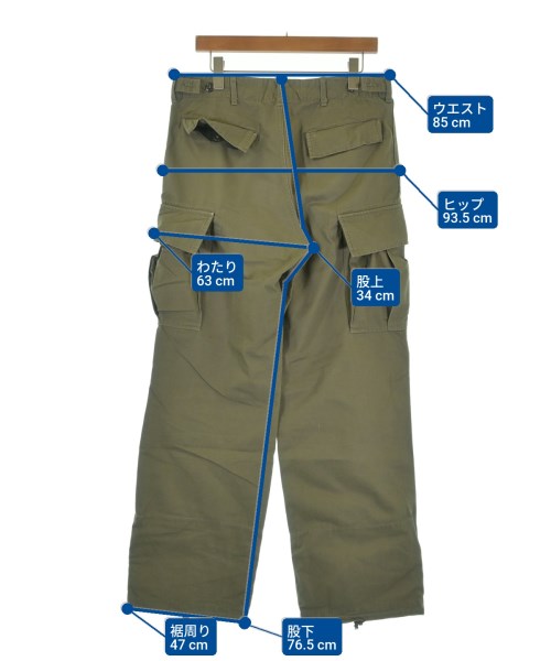 Engineered Garments กางเกงมีกระเป๋าข้างกางเกง2-4 กระเป๋า