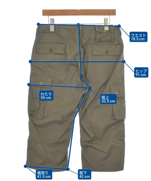 Engineered Garments กางเกงมีกระเป๋าข้างกางเกง2-4 กระเป๋า