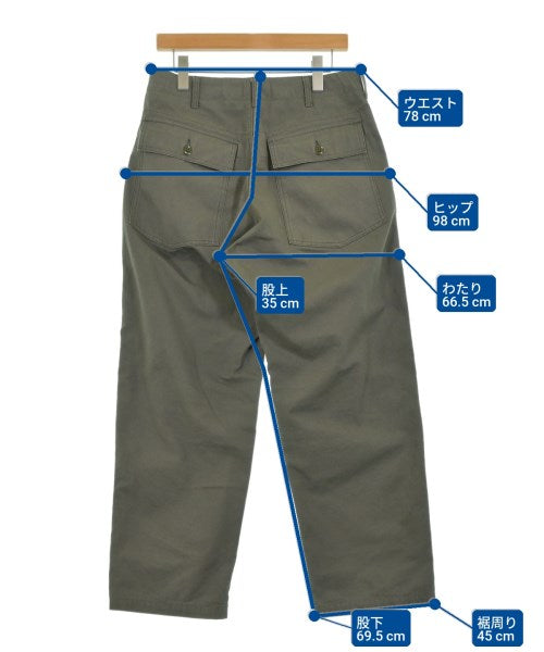 Engineered Garments กางเกงมีกระเป๋าข้างกางเกง2-4 กระเป๋า
