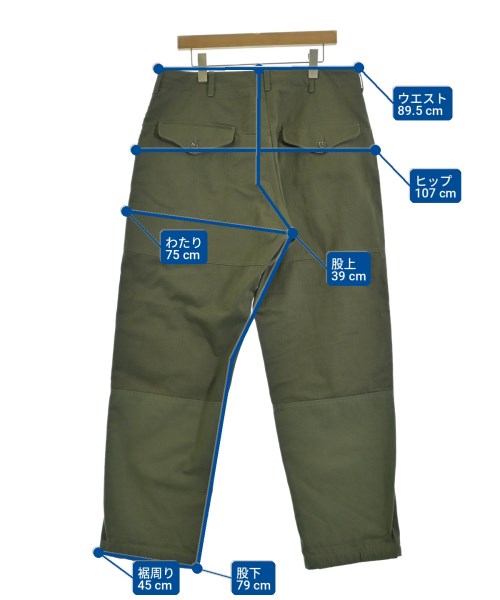 Engineered Garments กางเกงมีกระเป๋าข้างกางเกง2-4 กระเป๋า