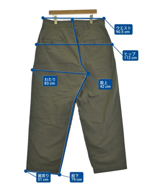 Engineered Garments กางเกงมีกระเป๋าข้างกางเกง2-4 กระเป๋า