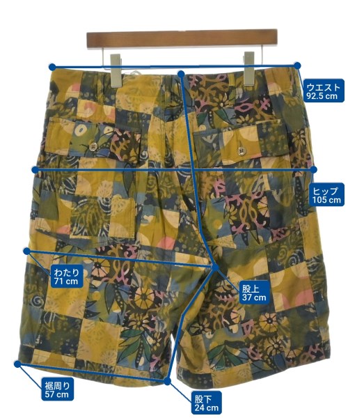 Engineered Garments กางเกงขาสั้น