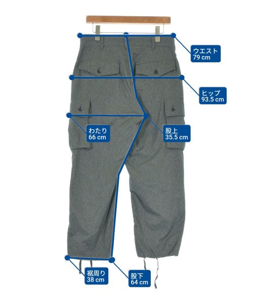 Engineered Garments กางเกงมีกระเป๋าข้างกางเกง2-4 กระเป๋า