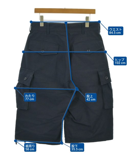 Engineered Garments กางเกงขาสั้น