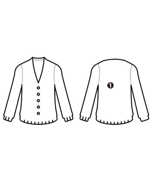 HYSTERIC GLAMOUR เสื้อคาร์ดิแกน