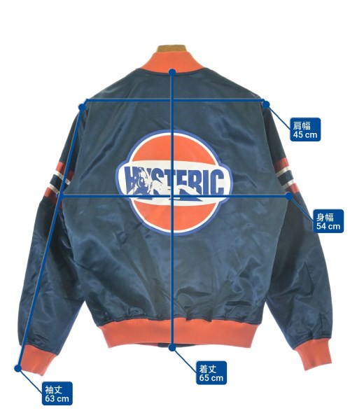 HYSTERIC GLAMOUR แจ็คเก็ตสนามกีฬา