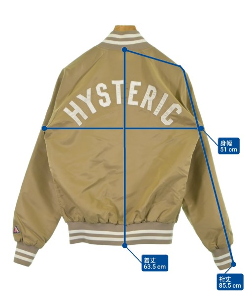 HYSTERIC GLAMOUR แจ็คเก็ตสนามกีฬา