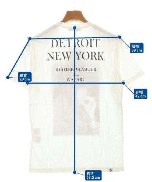 HYSTERIC GLAMOUR เสื้อยืด/เสื้อท็อปส์