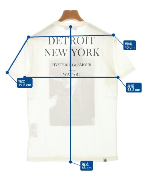 HYSTERIC GLAMOUR เสื้อยืด/เสื้อท็อปส์