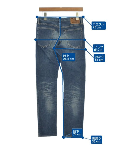 HYSTERIC GLAMOUR กางเกงมีกระเป๋าข้างกางเกง2-4 กระเป๋า