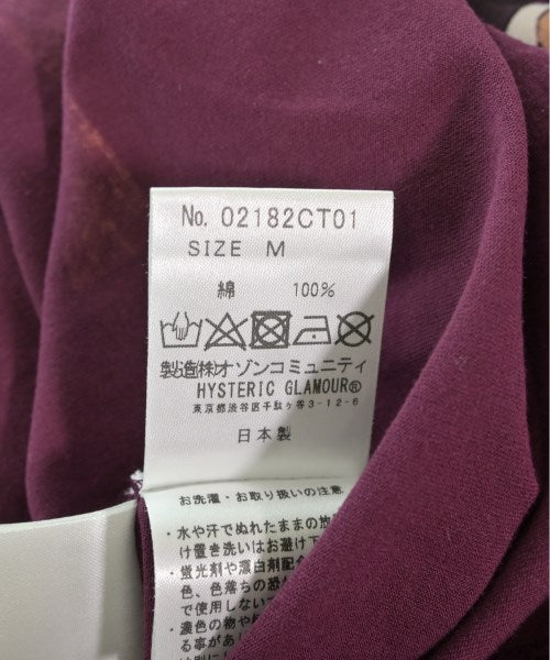 HYSTERIC GLAMOUR เสื้อยืด/เสื้อท็อปส์