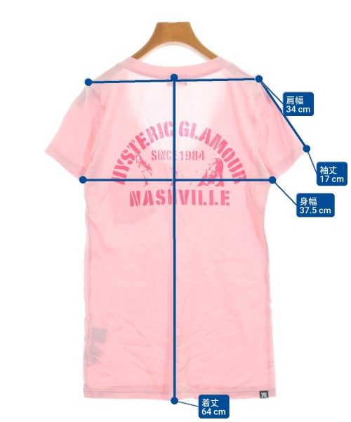 Hysterics เสื้อยืด/เสื้อท็อปส์