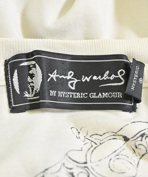 Andy Warhol BY HYSTERIC GLAMOUR เสื้อยืด/เสื้อท็อปส์