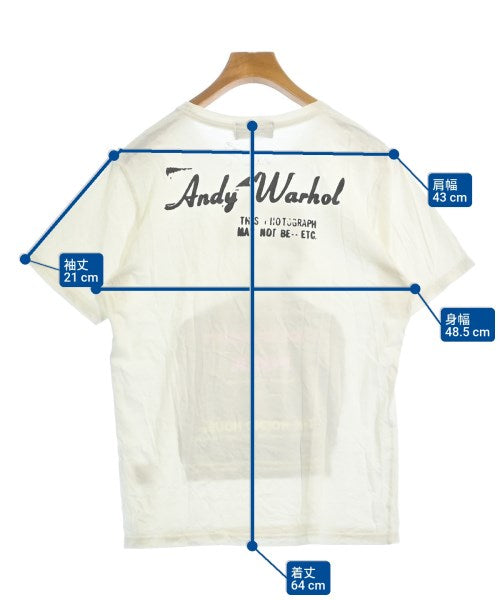 Andy Warhol BY HYSTERIC GLAMOUR เสื้อยืด/เสื้อท็อปส์