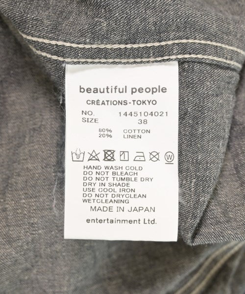 beautiful people เดรสที่เป็นเสื้อเชิ้ตตัวยาว