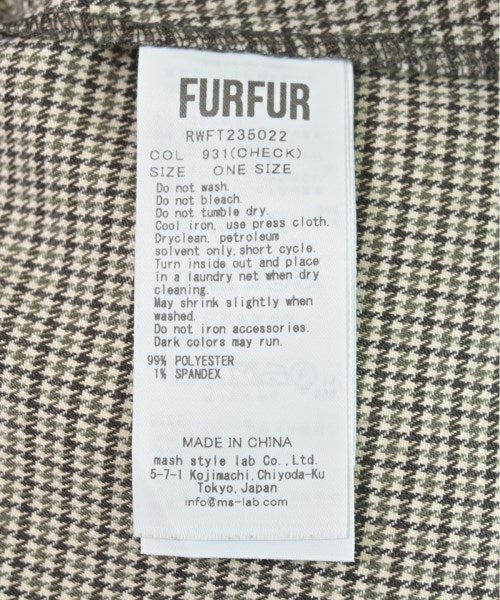 FURFUR เสื้อลำลอง