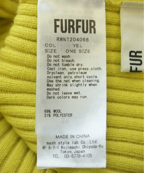FURFUR เสื้อกันหนาว