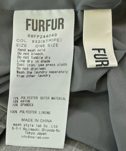 FURFUR กางเกงขาสั้น