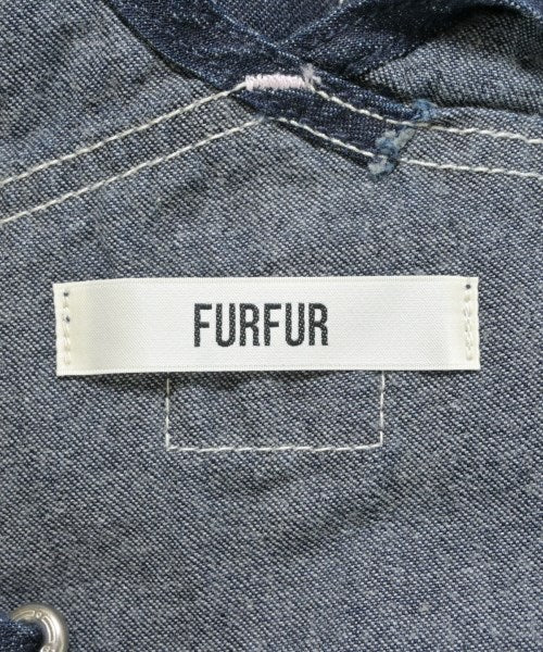 FURFUR ชุดเอี๊ยม/เสื้อคลุมหลวมๆ/จั๊มสูท