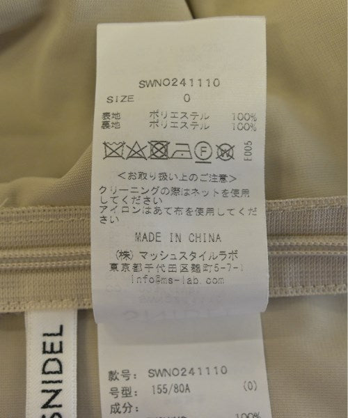 SNIDEL ชุดเดรส