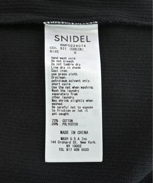 SNIDEL แขนกุด