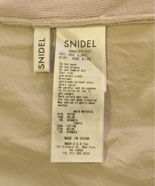 SNIDEL ชุดเดรส