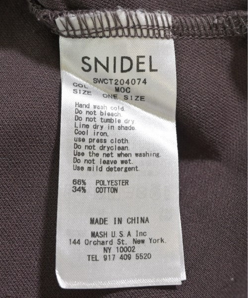 SNIDEL เสื้อฮู้ด