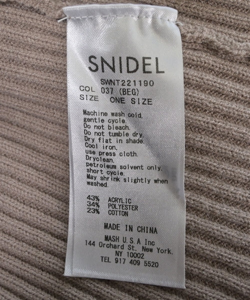 SNIDEL เสื้อแขนกุด