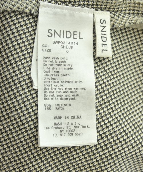 SNIDEL ชุดเดรส