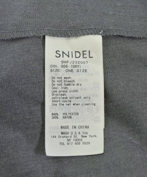 SNIDEL แจ็คเก็ตลำลอง