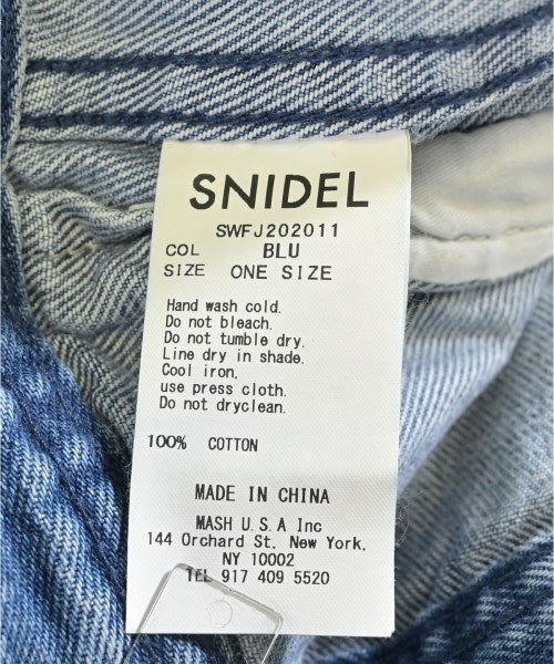 SNIDEL แจ็คเก็ตยีนส์