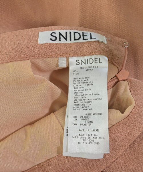 SNIDEL กางเกงขายาว