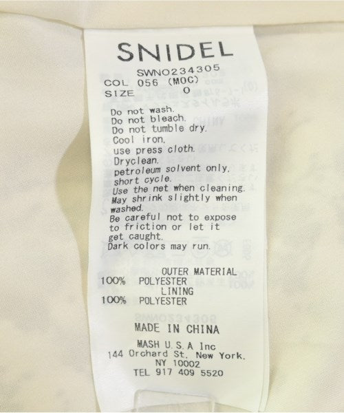 SNIDEL ชุดเดรส
