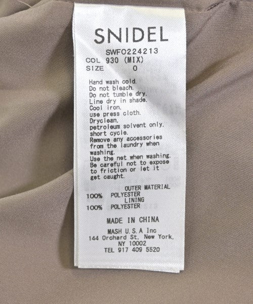 SNIDEL ชุดเดรส