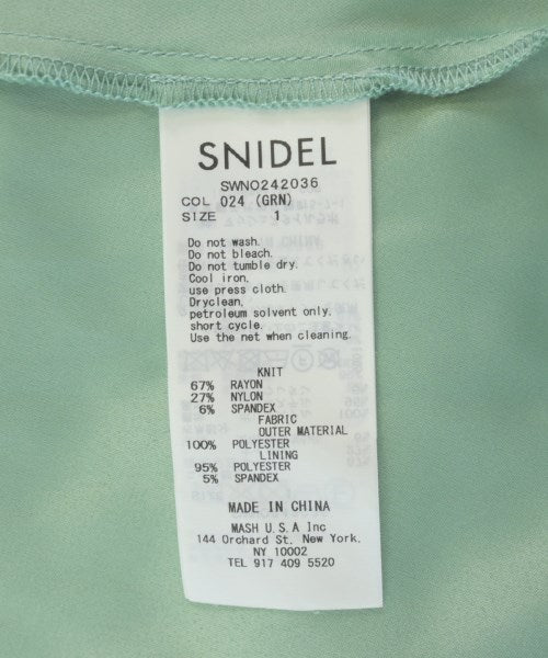 SNIDEL ชุดเดรส