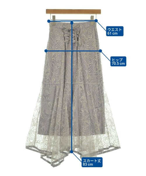 SNIDEL กระโปรงยาว/แม็กซี่ยาว