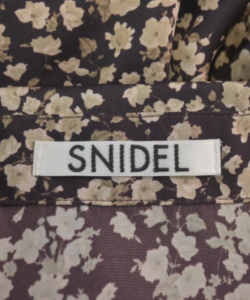 SNIDEL เดรสที่เป็นเสื้อเชิ้ตตัวยาว