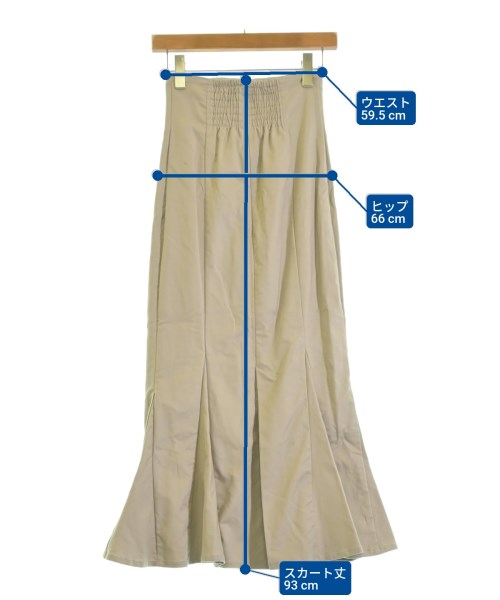 SNIDEL กระโปรงยาวถึงเข่า