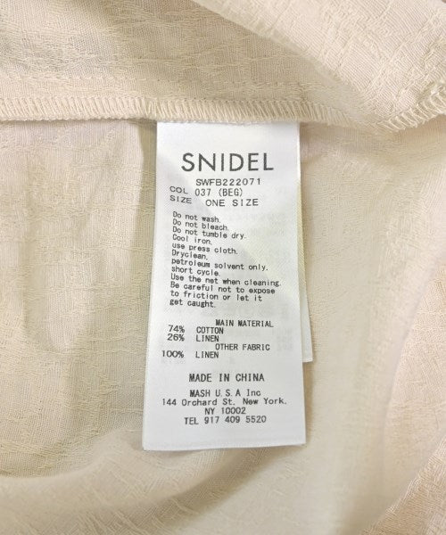 SNIDEL เสื้อสตรี